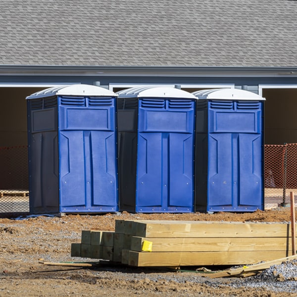 how do you ensure the portable restrooms are secure and safe from vandalism during an event in Burgess MO